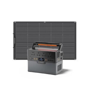 ALLPOWERS Solar Generator Kit (S1500 Plus + SF100 100W Flexible Solar Panel)
