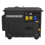 DG5000 Heavy duty Diesel Generator 4-Stroke Engine 110/230V, 5000W - 4.6kW/3000rpm